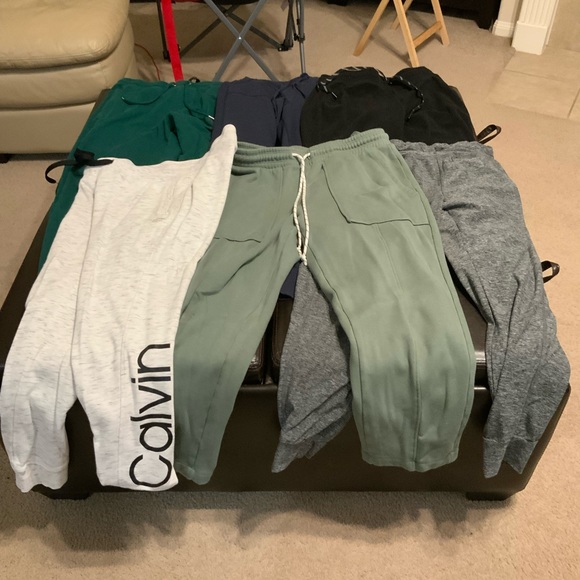 Pants - Bundle Variety 6 Pairs of Women Joggers. Size Medium